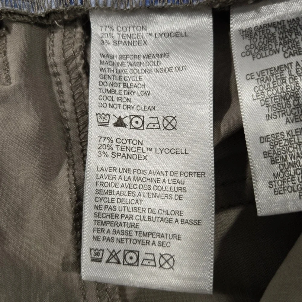 Tommy Bahama Boracay Khaki Tan Textured 5-Pocket Chino Stretch Pants Mens 38x30